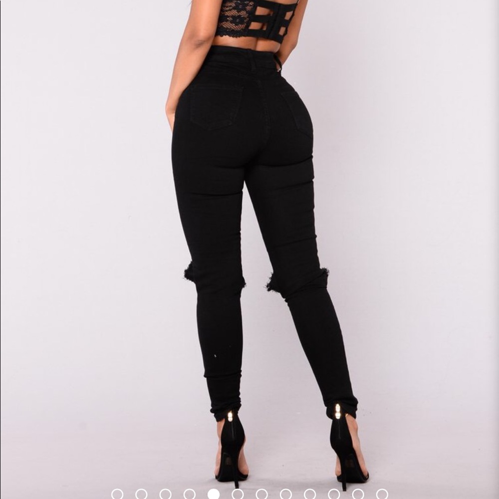 Distracted High Rise Jeans - Picture 2 of 2